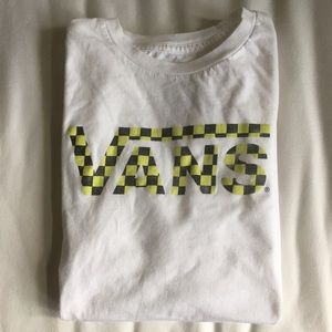 Vans white t shirt